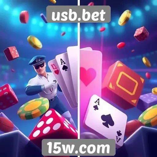 Comparação entre jogos oferecidos na usb.bet